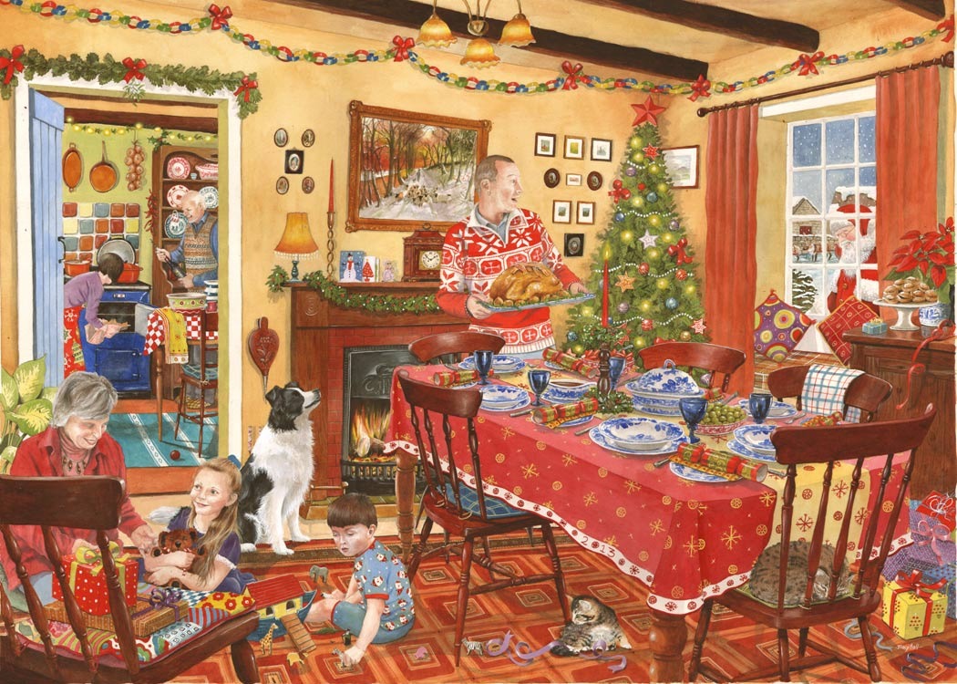 The House of Puzzles - Legpuzzel - Unexpected Kerst - 500 stukjes Legpuzzels 301-750 stukjes - Puzzelwereld.eu