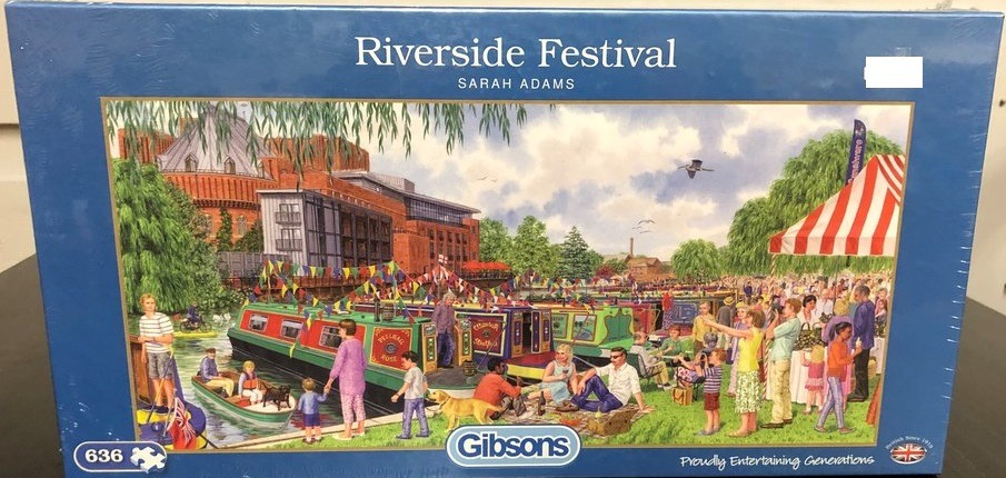 Gibsons - Legpuzzel - Riverside Festival - 636 stukjes - Legpuzzels 301-750 stukjes -